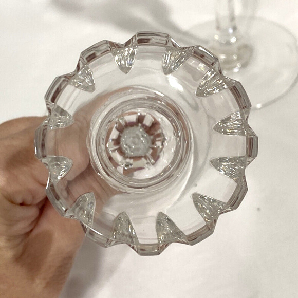 Marquis by Waterford Palladia Collection 6" candle holder pair (2) clear crystal - Picture 4 of 7